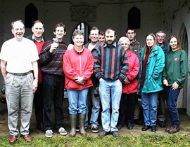Quex Bellringers on New Years Day